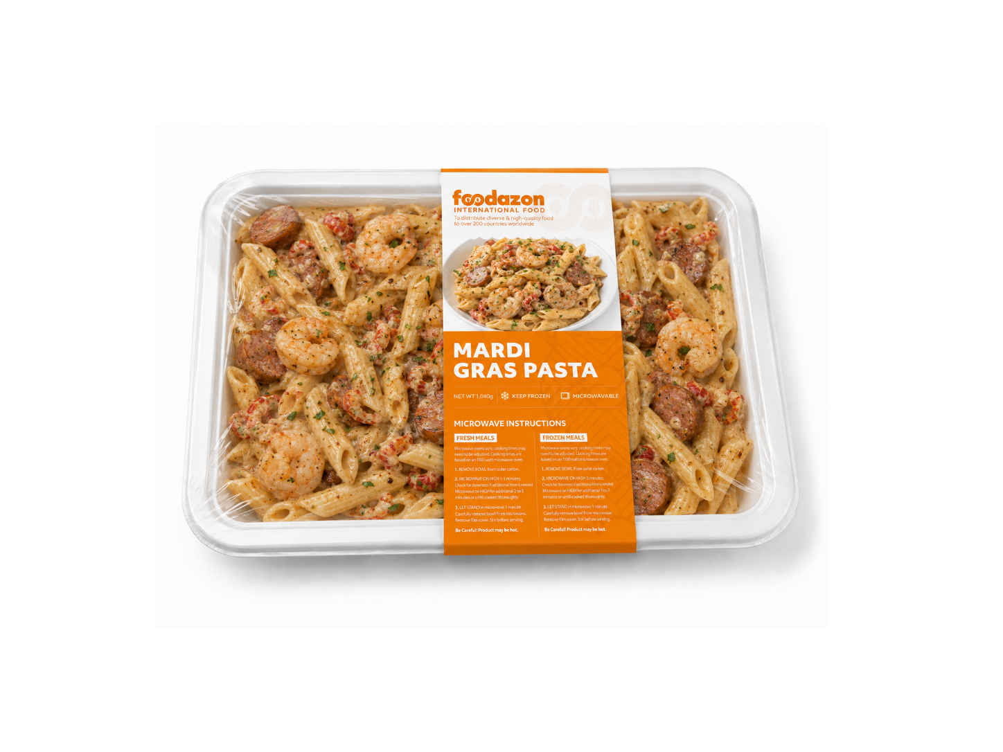 Mardi Gras Pasta – Packaged