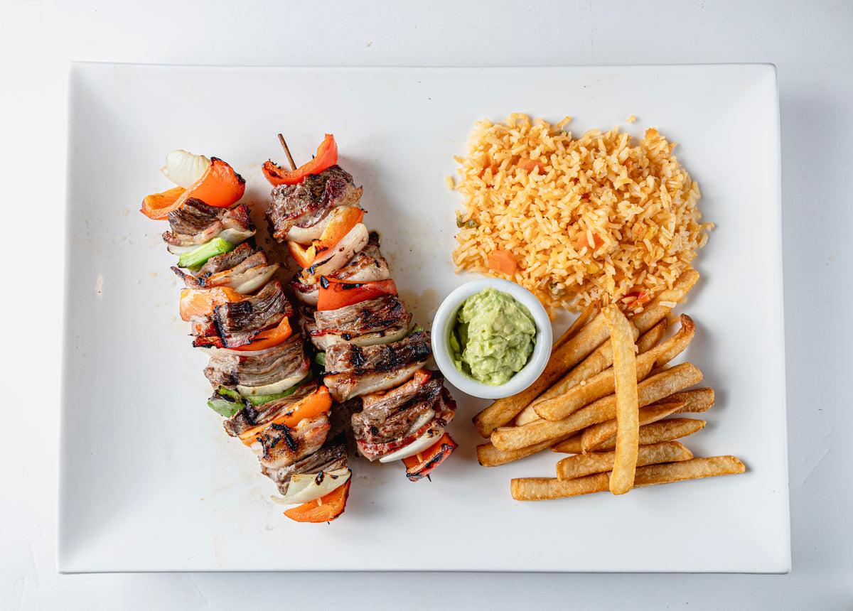 Alambres (Mexican Shish Kabob)