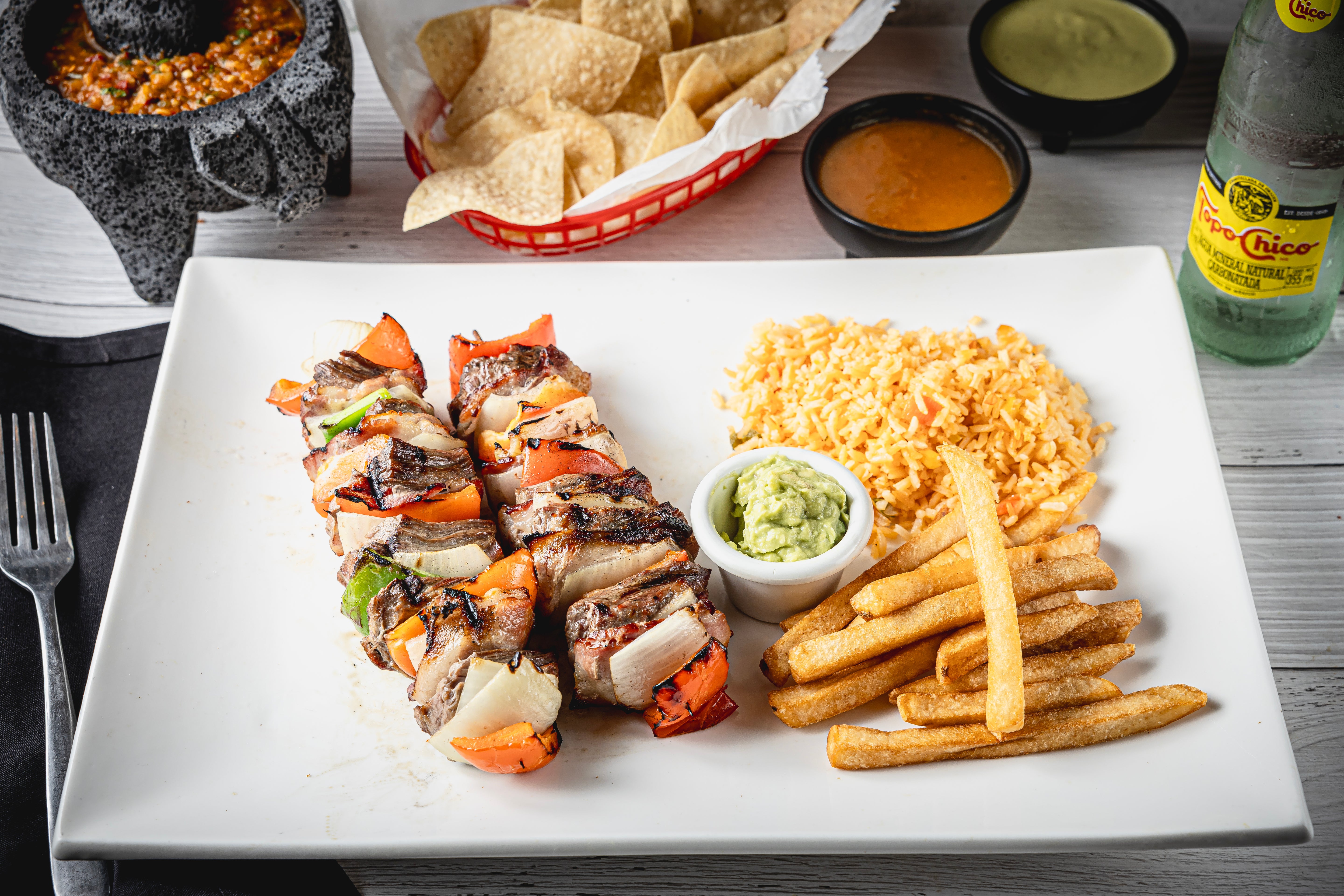 Alambres (Mexican Shish Kabob) - Fresh