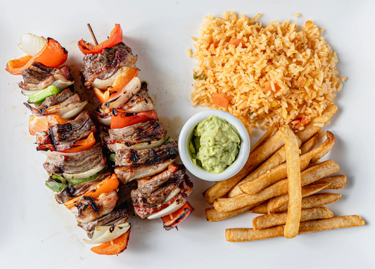 Alambres (Mexican Shish Kabob)