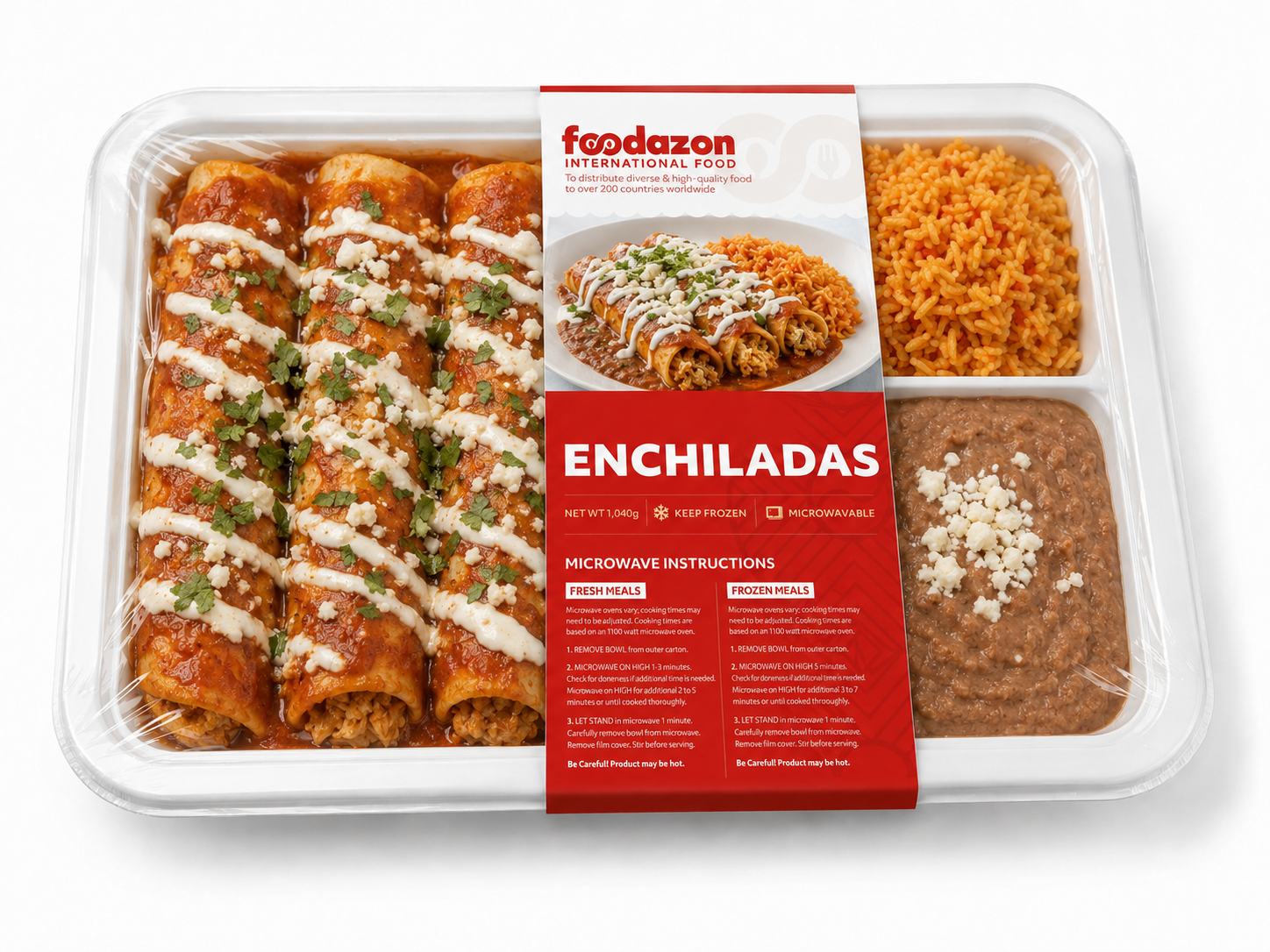 Enchiladas – Packaged