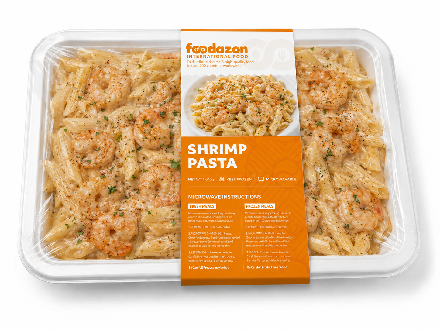 Shrimp Pasta – Packaged