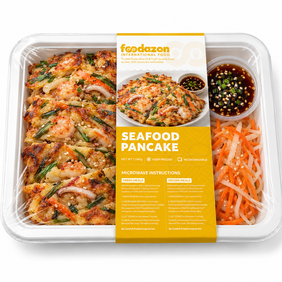 Seafood Pancake