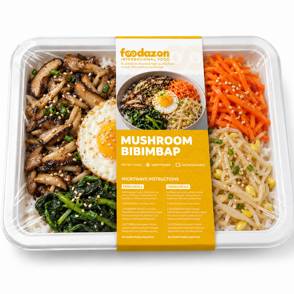 Mushroom Bibimbap