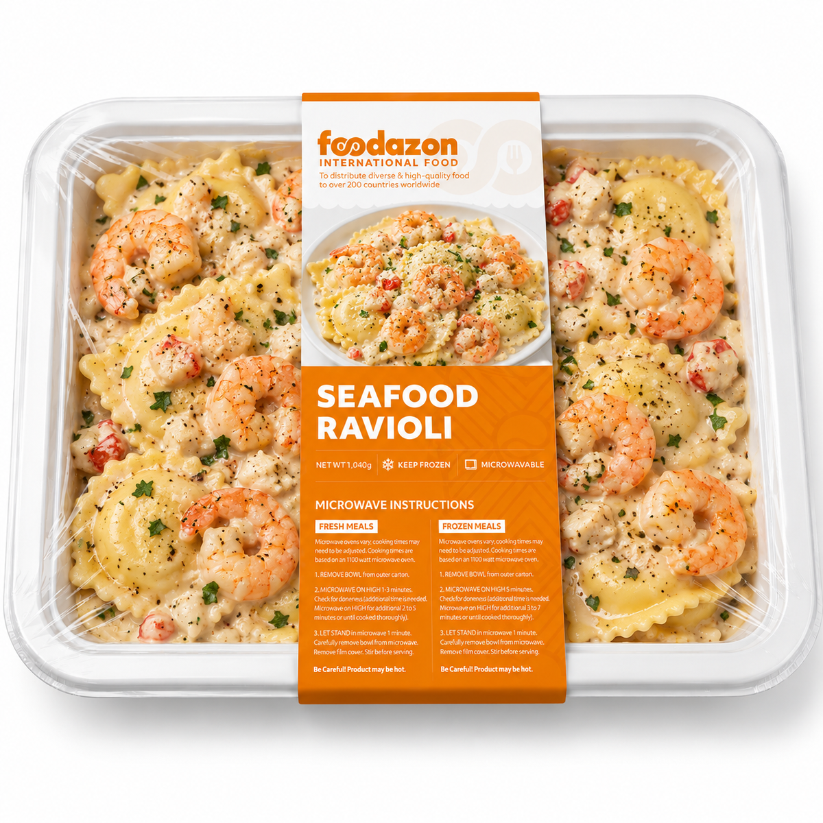 Seafood Ravioli