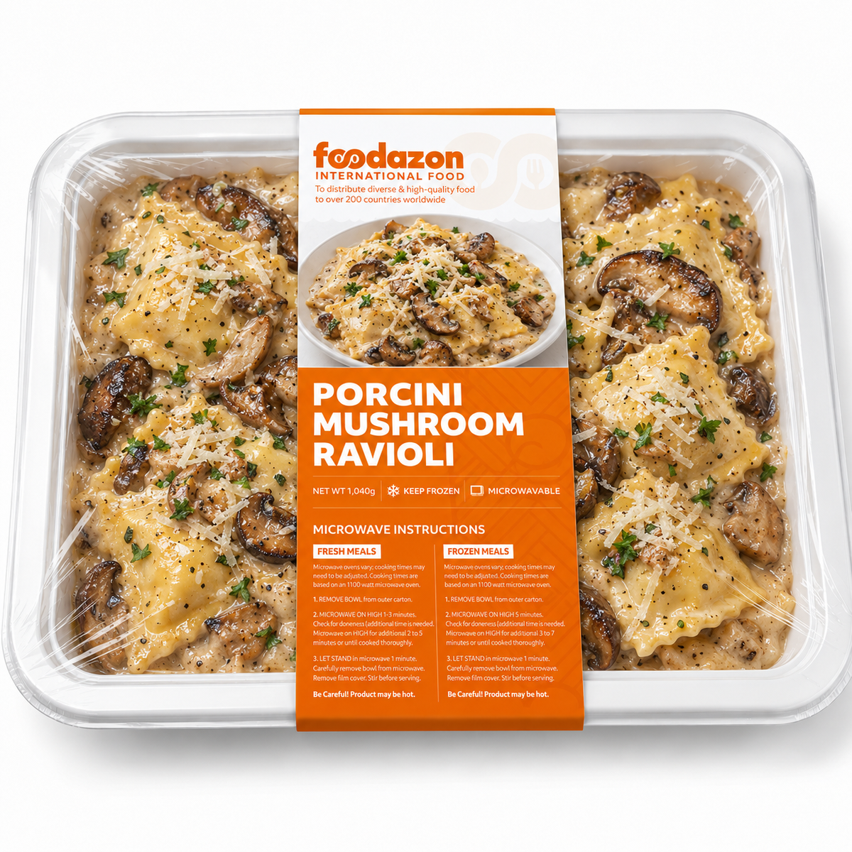 Porcini Mushroom Ravioli