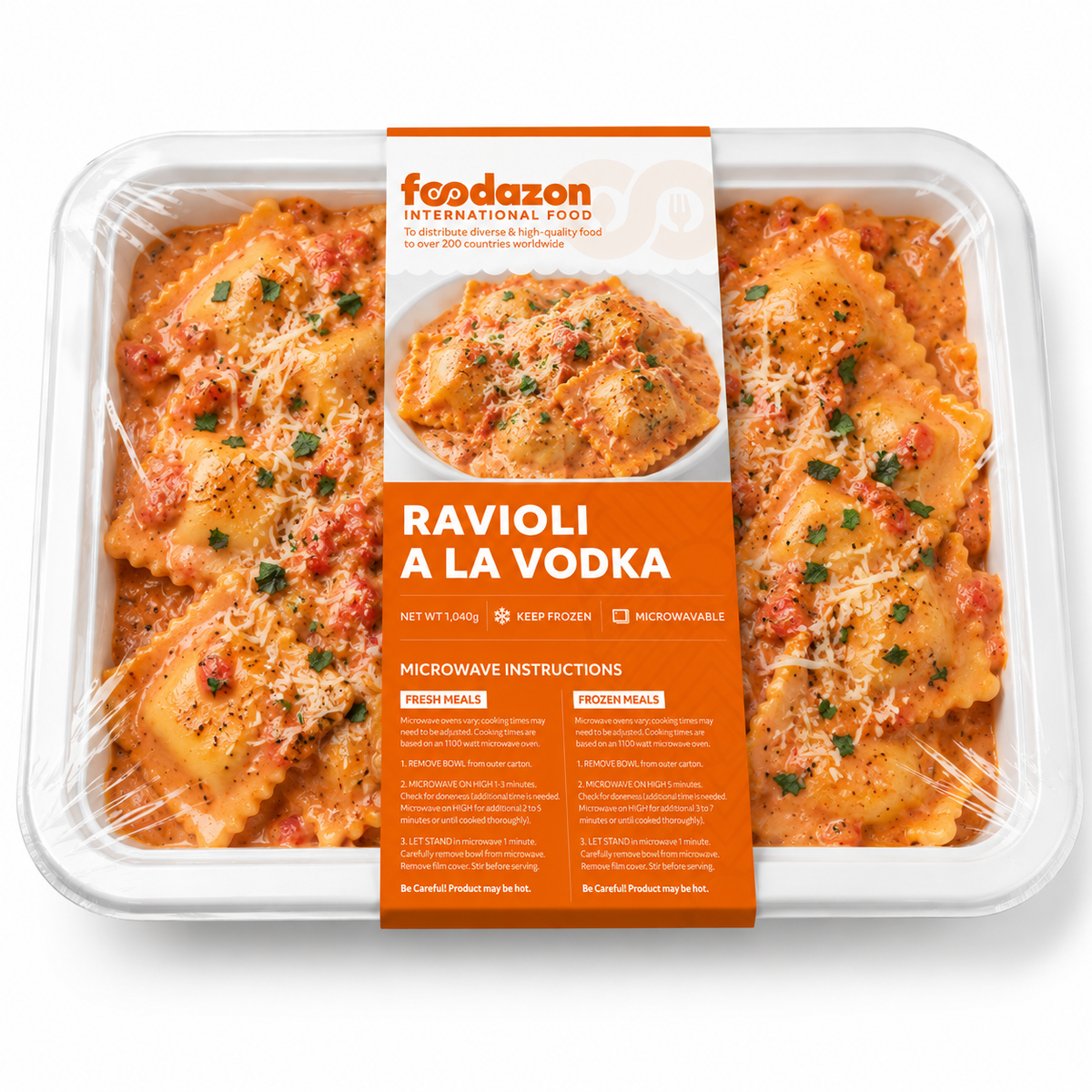 Ravioli a la Vodka