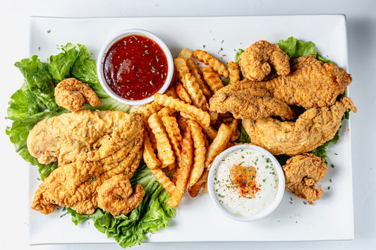 Fried seafood Combination
