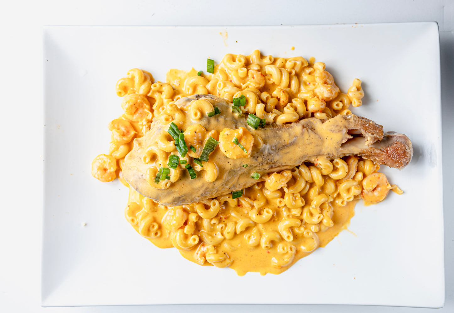 Mac & Cheese Turkey Leg