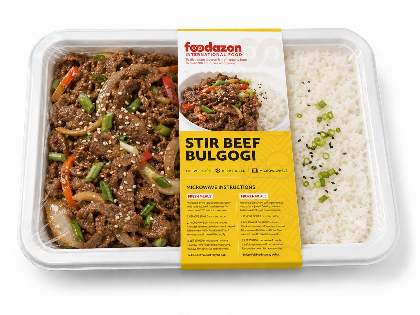 Stir Beef BulGoGi – Packaged