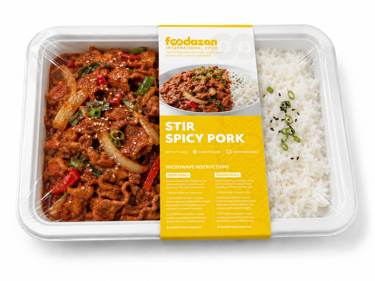 Stir Spicy Pork – Packaged