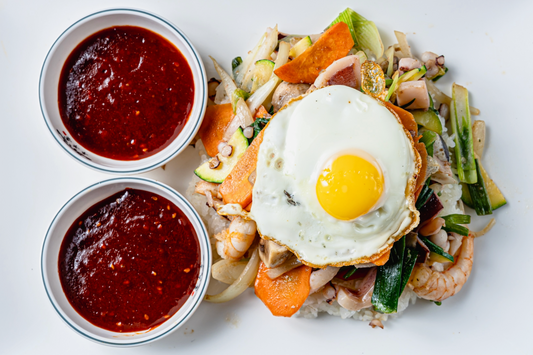 Seafood Bibimbap