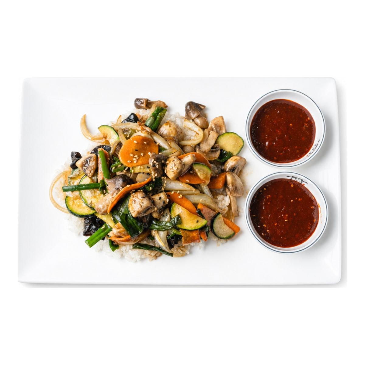 Mushroom Bibimbap