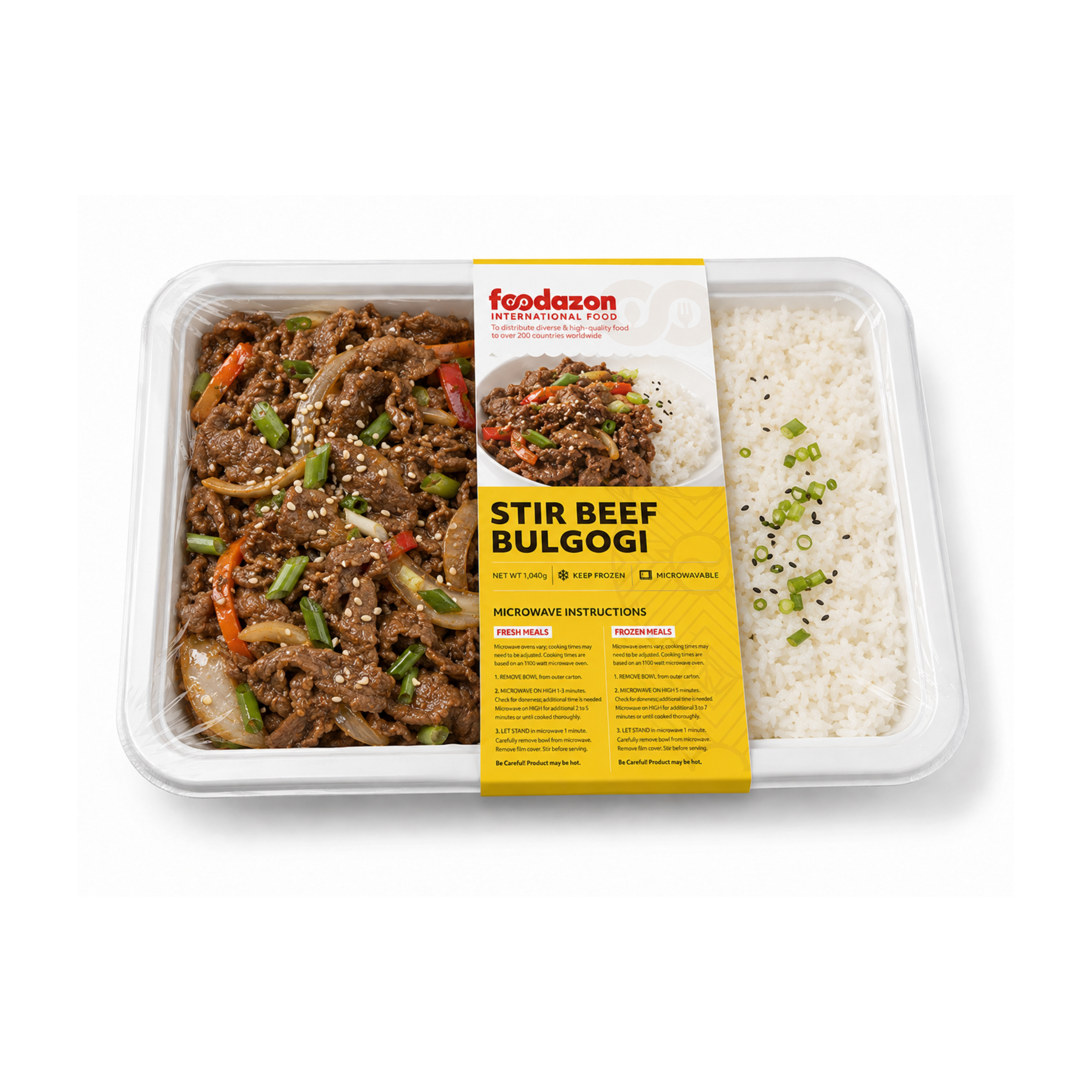 Stir Beef BulGoGi – Packaged